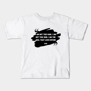 Quote by Rumi Kids T-Shirt